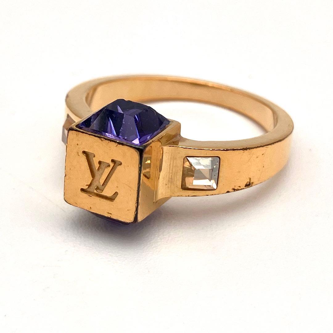 ルイ ヴィトン バーグ ギャンブル リング 指輪 Lサイズ 17号相当