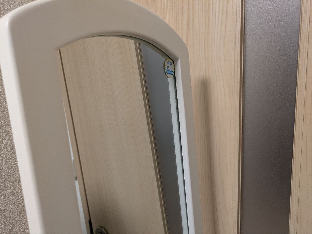 姿見　全身鏡　キャスター付き