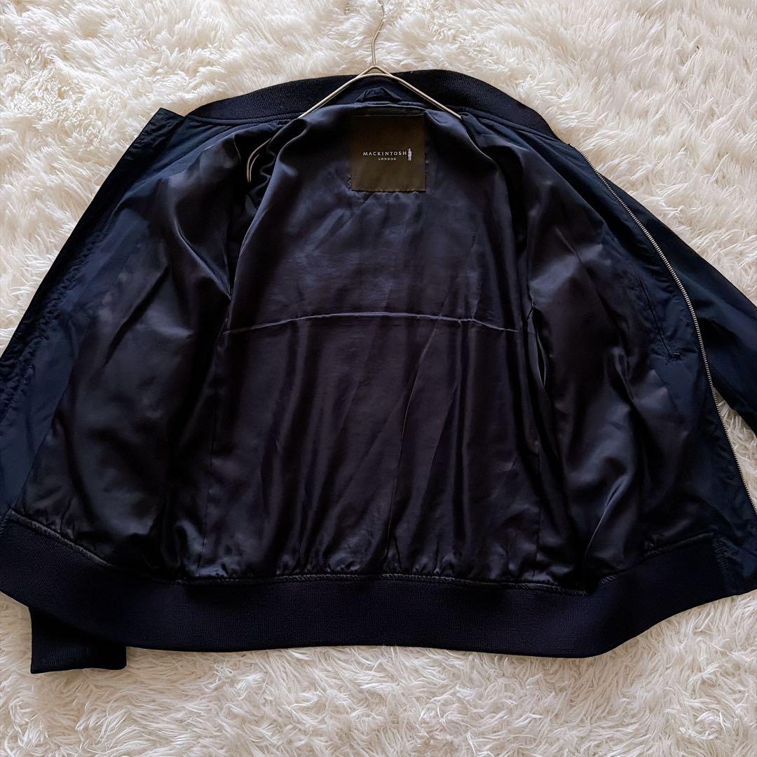 希少✨マッキントッシュ MA-1 フライトジャケット メンズL相当 ネイビー