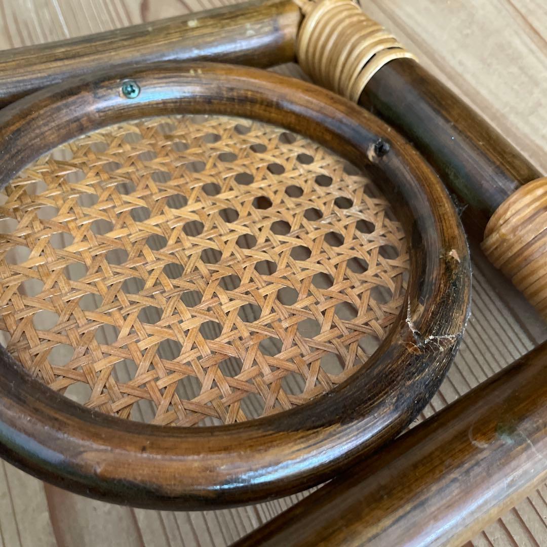 ラタン製 レトロアンティーク　椅子