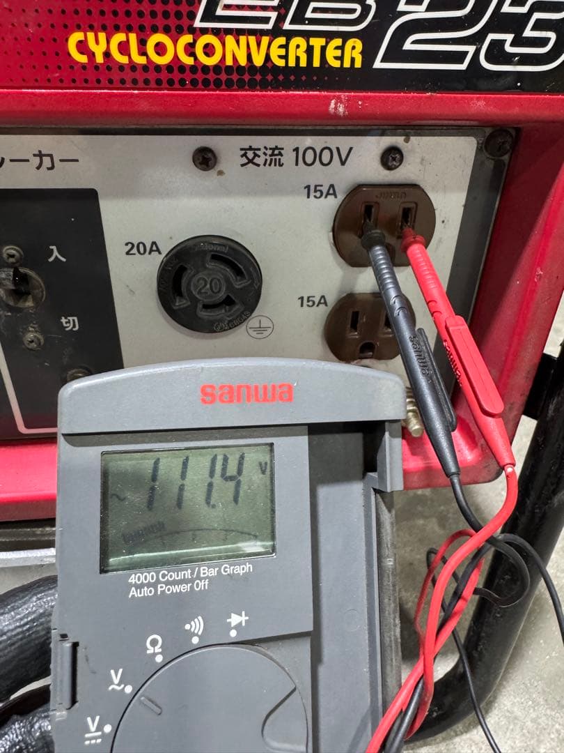 HONDA ホンダ 発電機 EB23 サイクロコンバーター発電機 エンジン発電機