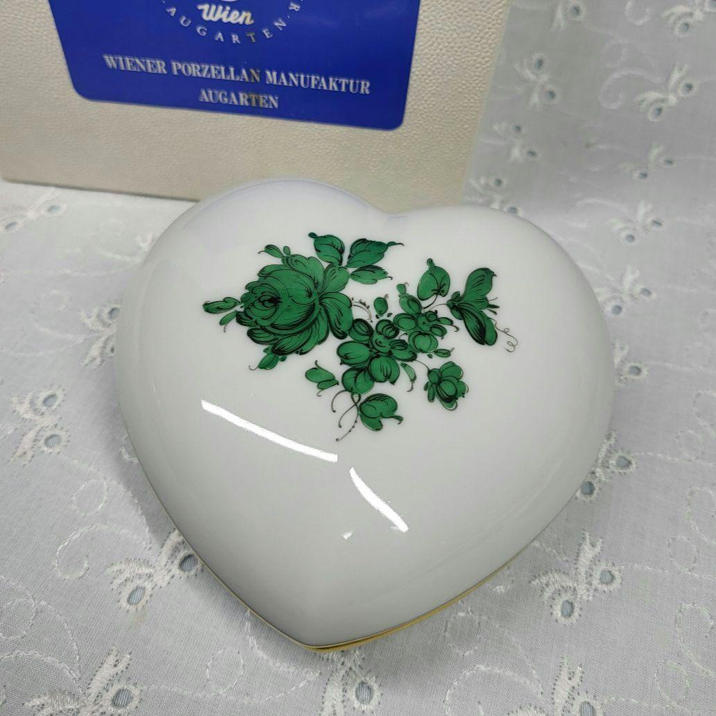 未使用近✨希少✨アウガルテン マリア テレジア 小物入れ　ボンボニエール ハート
