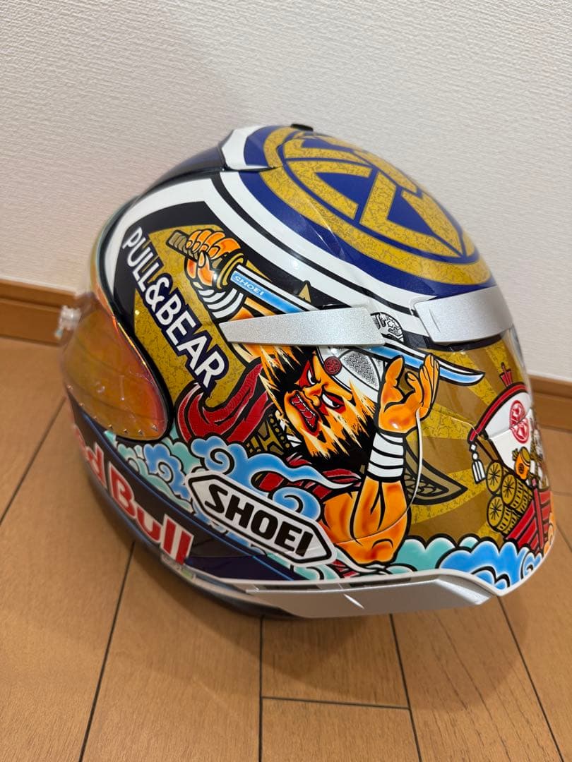 中華製 shoei？フルフェイスヘルメット レッドブル