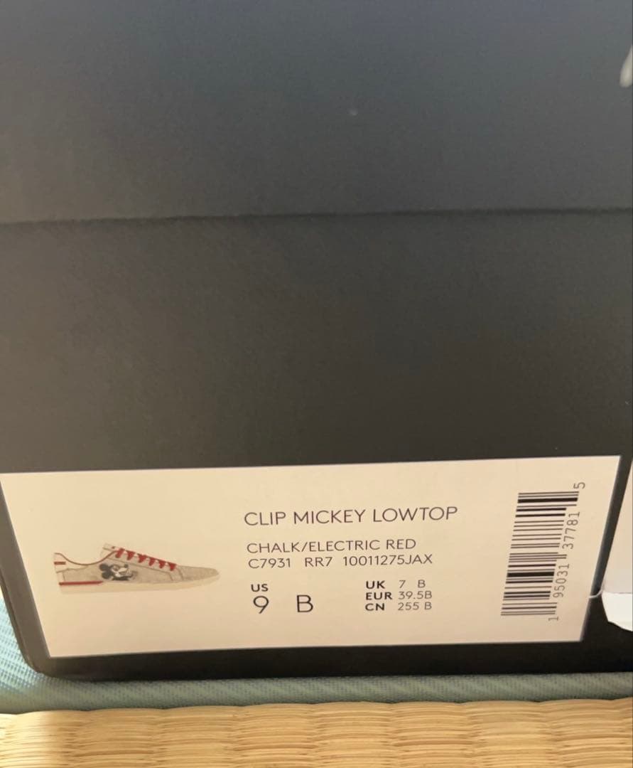 【未使用】値下げしました。COACH ミッキーマウス スニーカー 27cm
