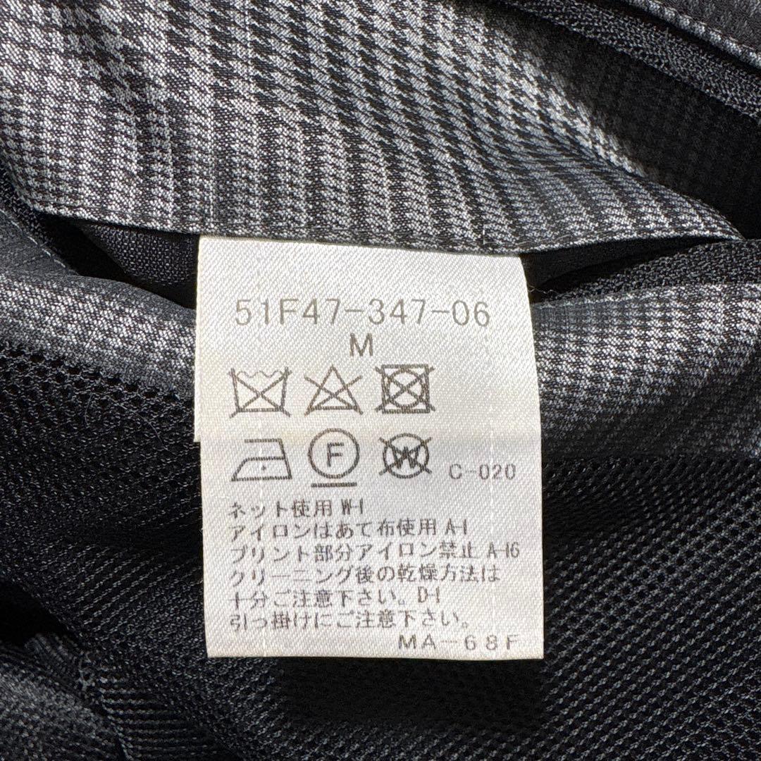 BLACK LABEL ブラックレーベル　ブルゾン フード付　グレーチェック