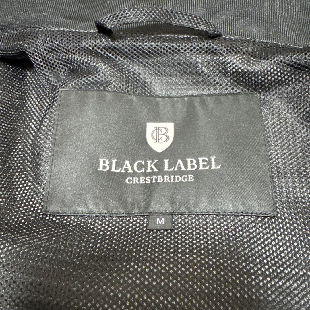 BLACK LABEL ブラックレーベル　ブルゾン フード付　グレーチェック