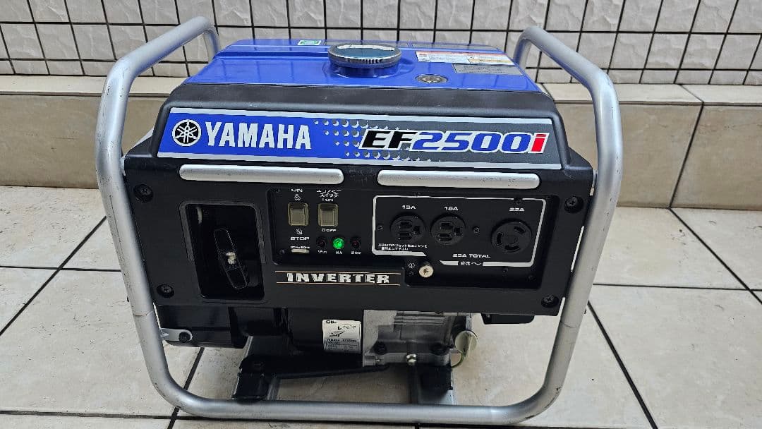 ★YAMAHA EF2500i インバーター 発電機正弦波 定格出力2.5kVA