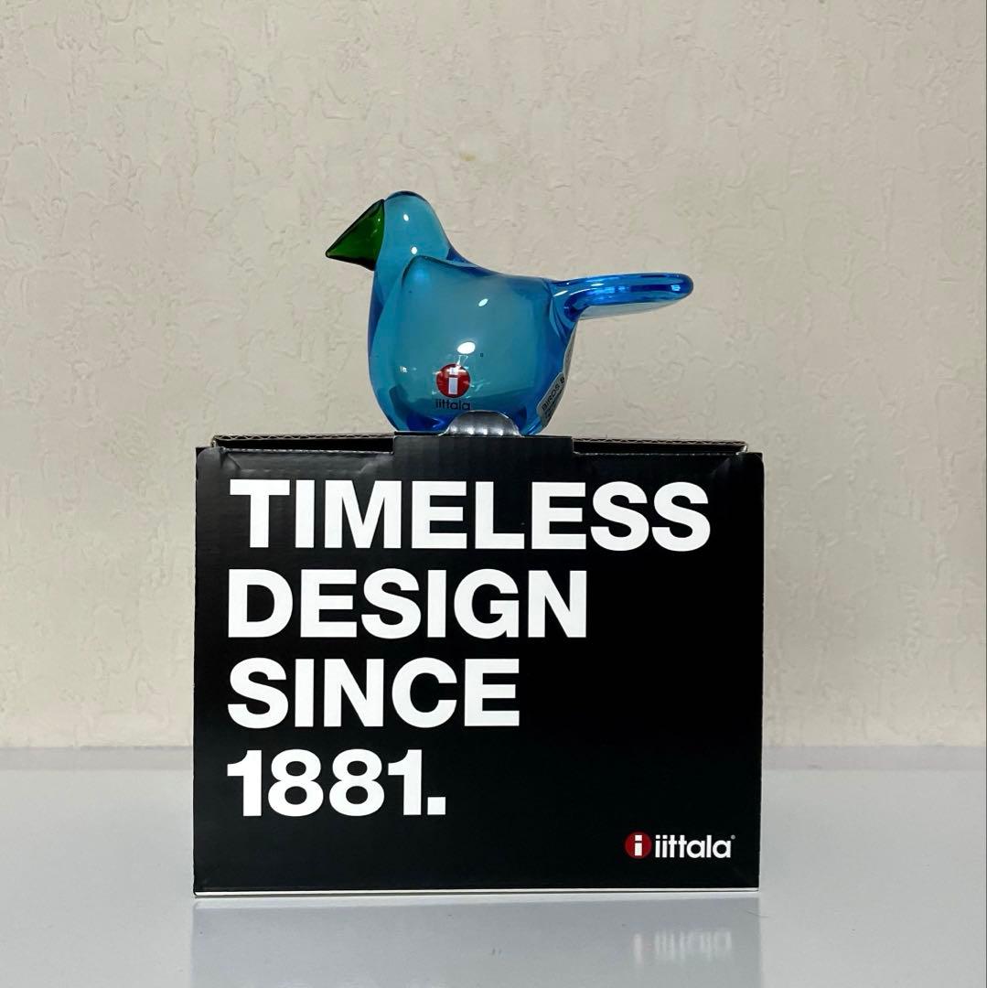 専用　未使用　イッタラ　バード　Sieppoシエッポ　ライトブルー×グリーン