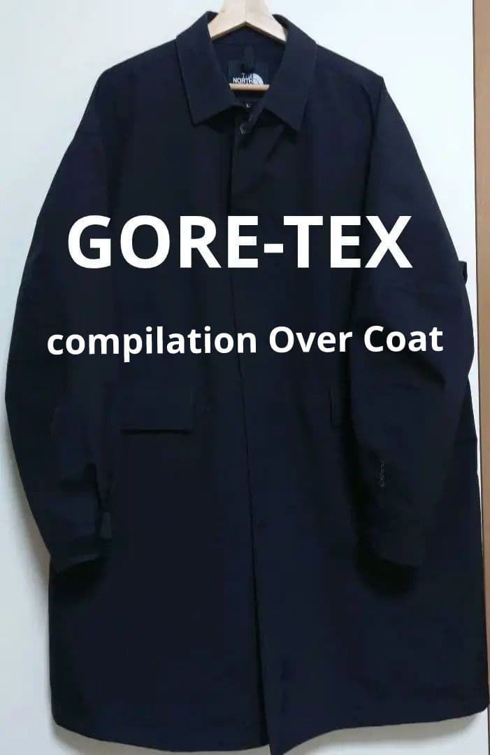 【美品】THE NORTH FACE コンピレーションオーバーコートL ブラック