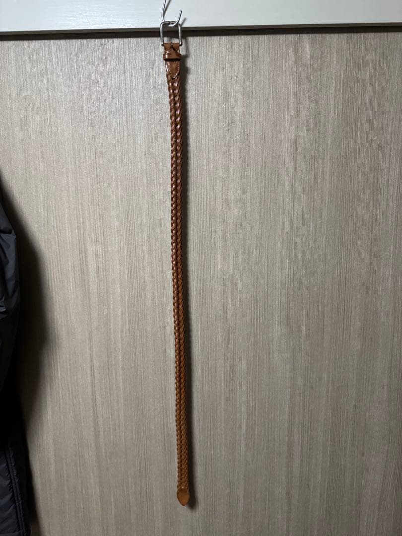 ホワイトハウスコックス レザーメッシュベルト32