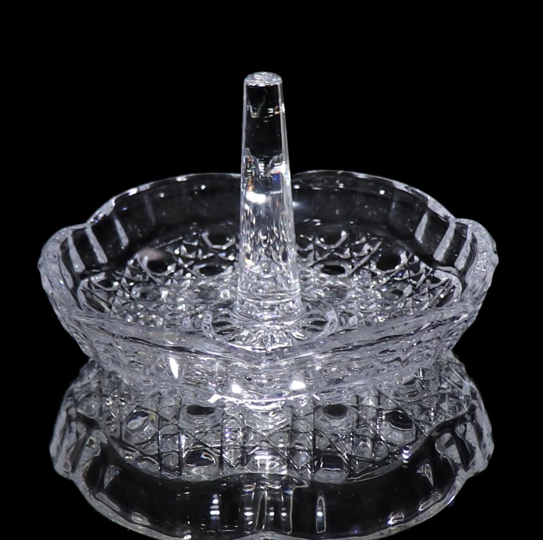 オールド・バカラ 激レア ディアマン・ピエーリー 切子 リングホルダー小物入れ