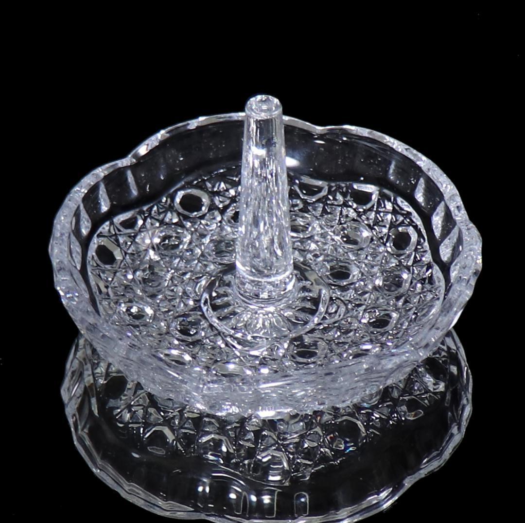 オールド・バカラ 激レア ディアマン・ピエーリー 切子 リングホルダー小物入れ