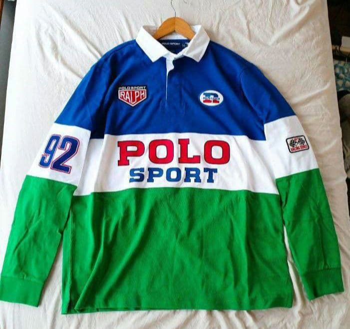 未使用！ポロスポーツ　ラガーシャツ　ポロラルフローレン　POLO SPORT