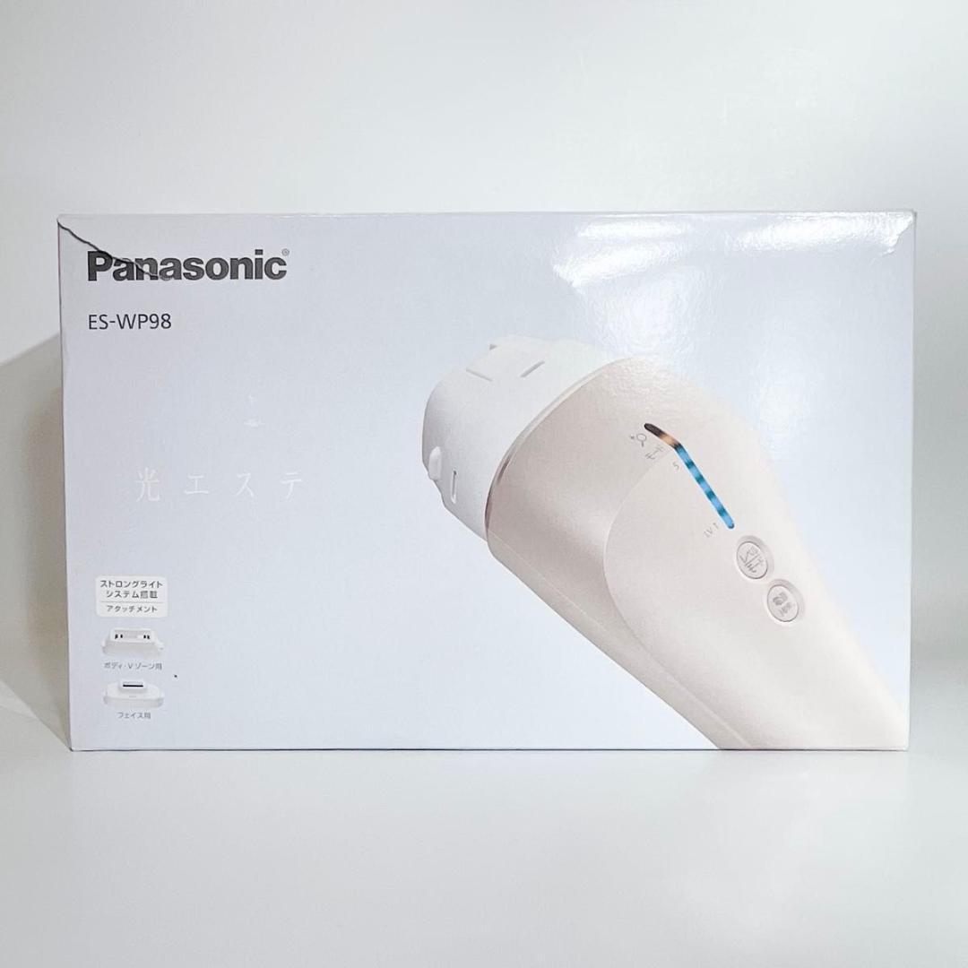 Panasonic ES-WP98-N ゴールド 光エステ 光脱毛器 付属品完備