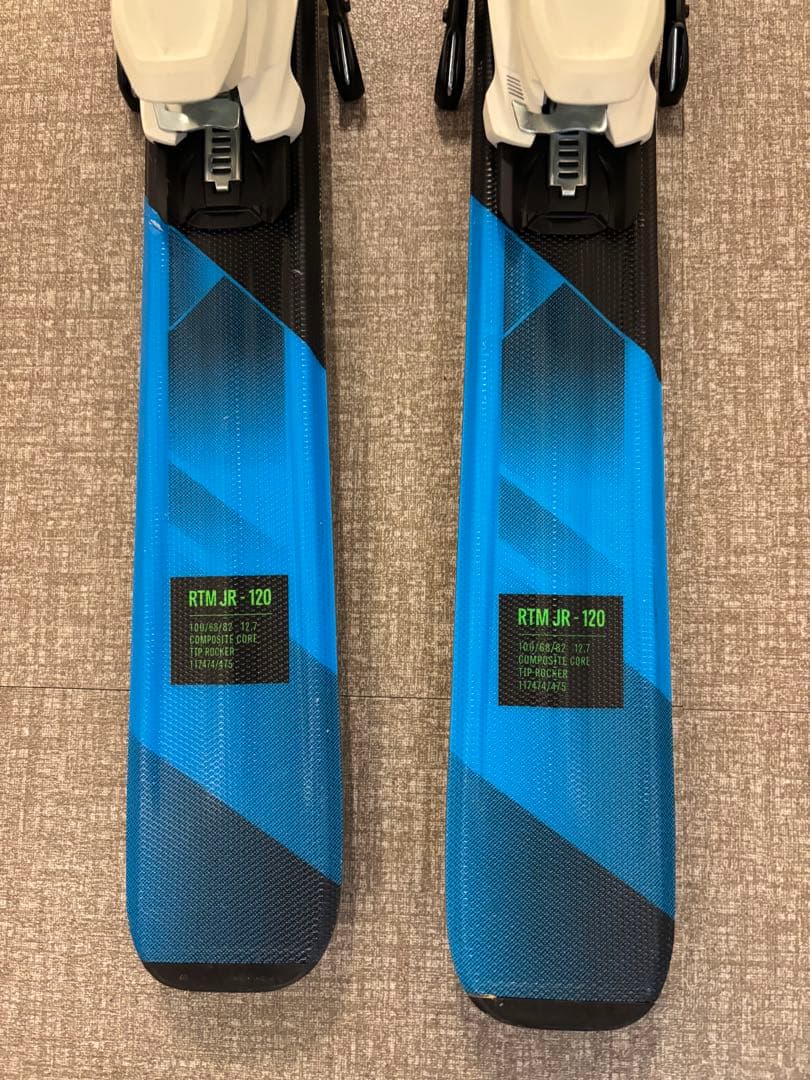 RTM JR 120 スキー 板 ジュニア用　ストック付き