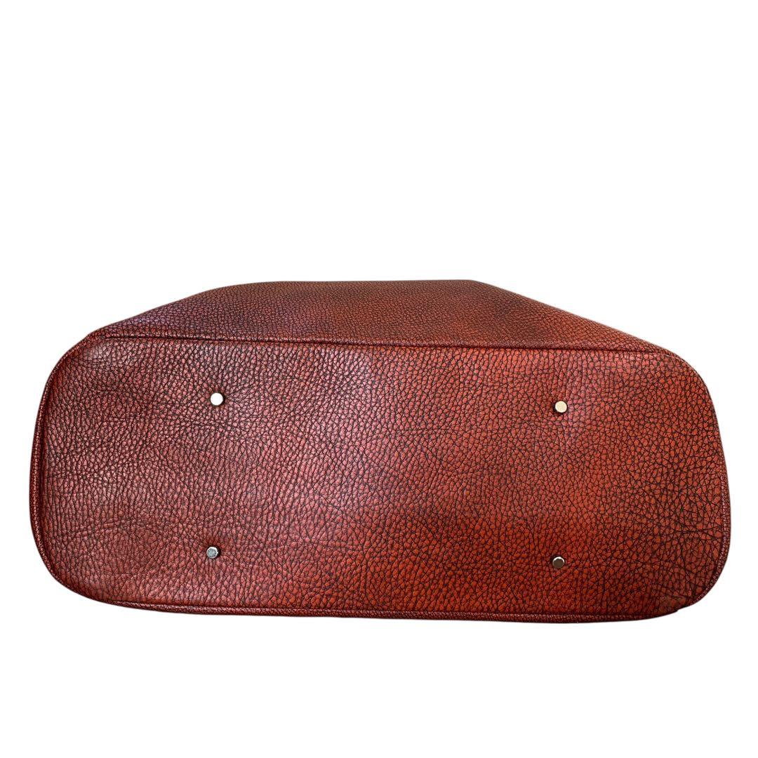 【未使用】超高級　aniary アニアリ レザートートバッグ 大容量　ブラウン