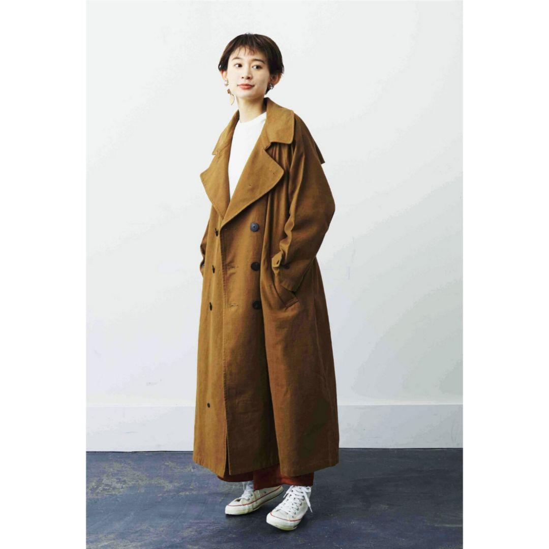 新品　MEDE19F　オーバーサイズトレンチコート　ゆったり　コート　アウター
