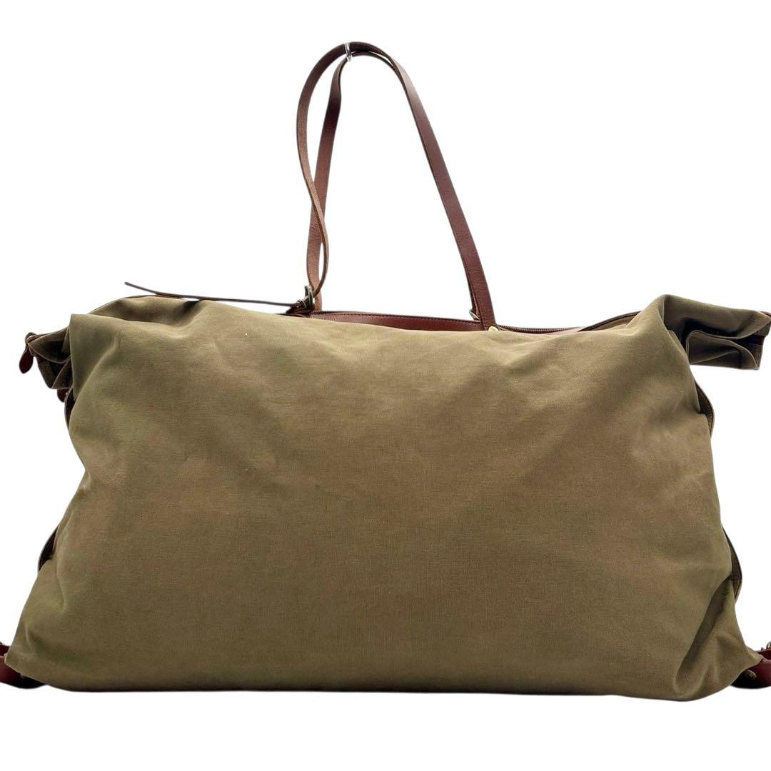 美品◎イルビゾンテ A4可 肩かけ可 ボストンバッグ トートバッグ 大容量