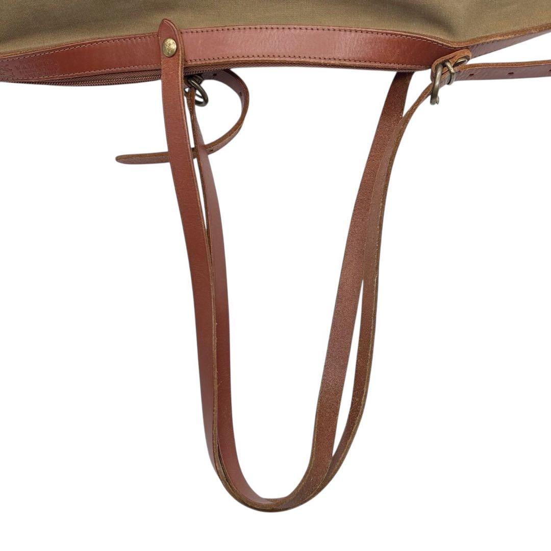 美品◎イルビゾンテ A4可 肩かけ可 ボストンバッグ トートバッグ 大容量