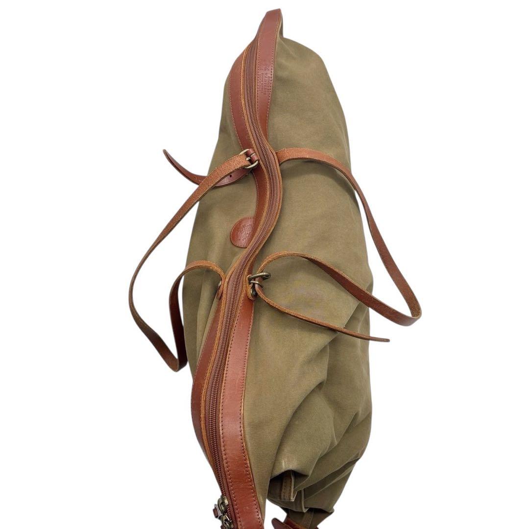 美品◎イルビゾンテ A4可 肩かけ可 ボストンバッグ トートバッグ 大容量