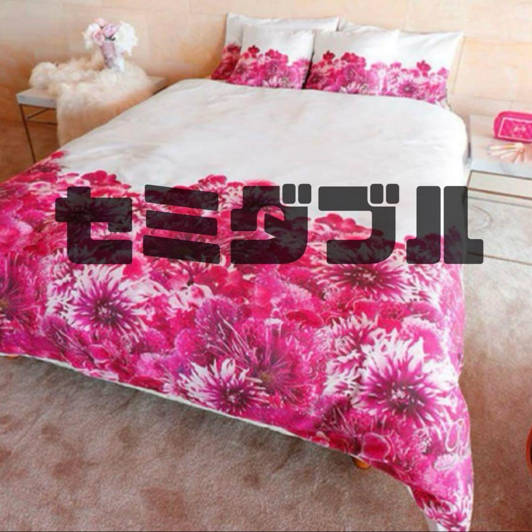 Rady　希少‼︎　ベッドカバー　シーツ　布団カバー　リゾートフラワー　セミダブル