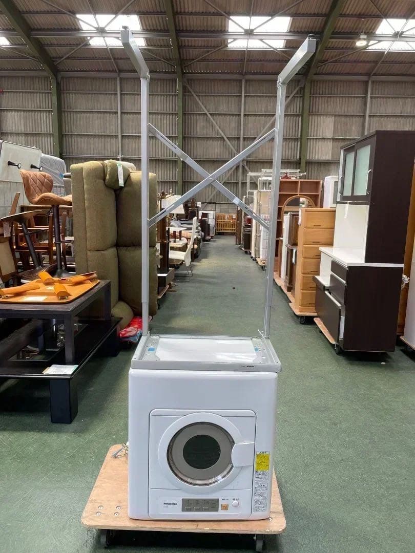 Panasonic 電気衣類乾燥機 NH-D603 2023年製 スタンド付き