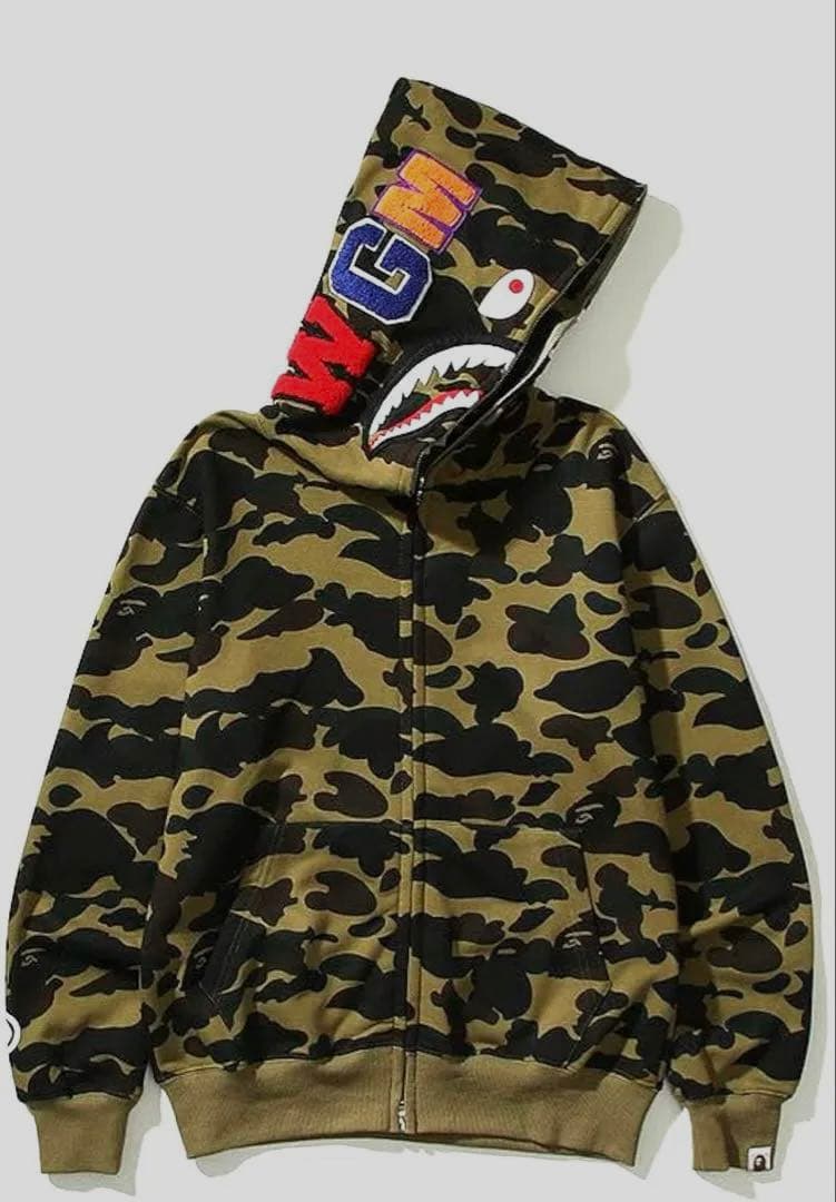 A BATHING APE SHARK パーカー M 新品未使用