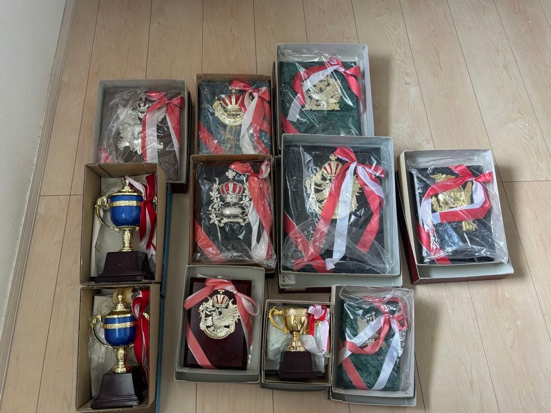 トロフィー　表彰盾　11個セット