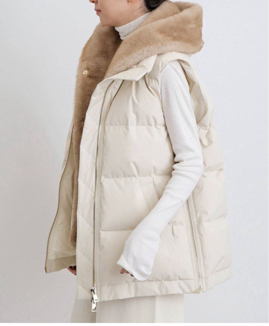 アパルトモン LOU ANDREA/ルーアンドレアFAKE MINK VEST