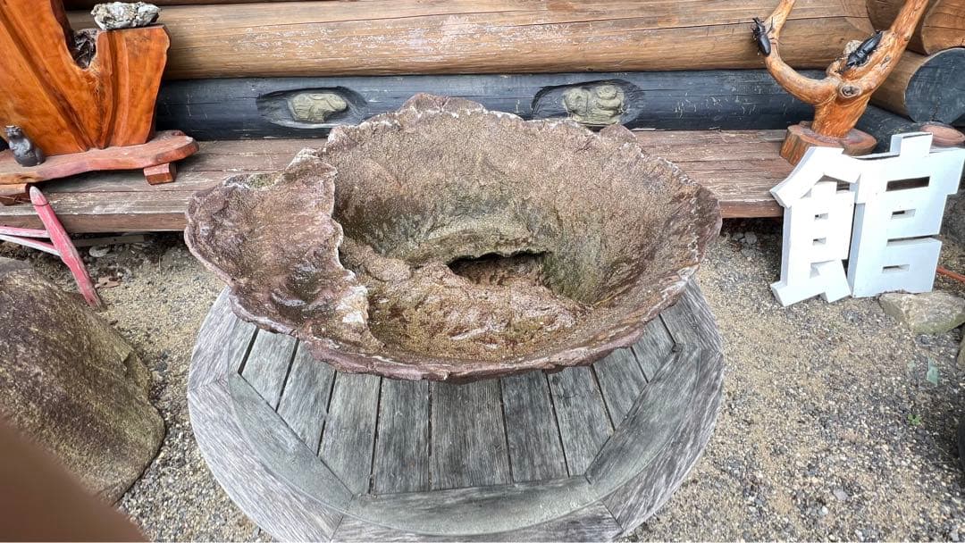 オリジナル手造りメダカ鉢