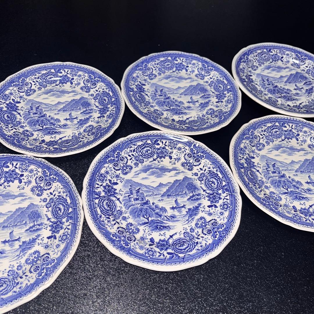 A ビレロイ＆ボッホ ブルゲンランド ブレッドプレート6枚 16cm