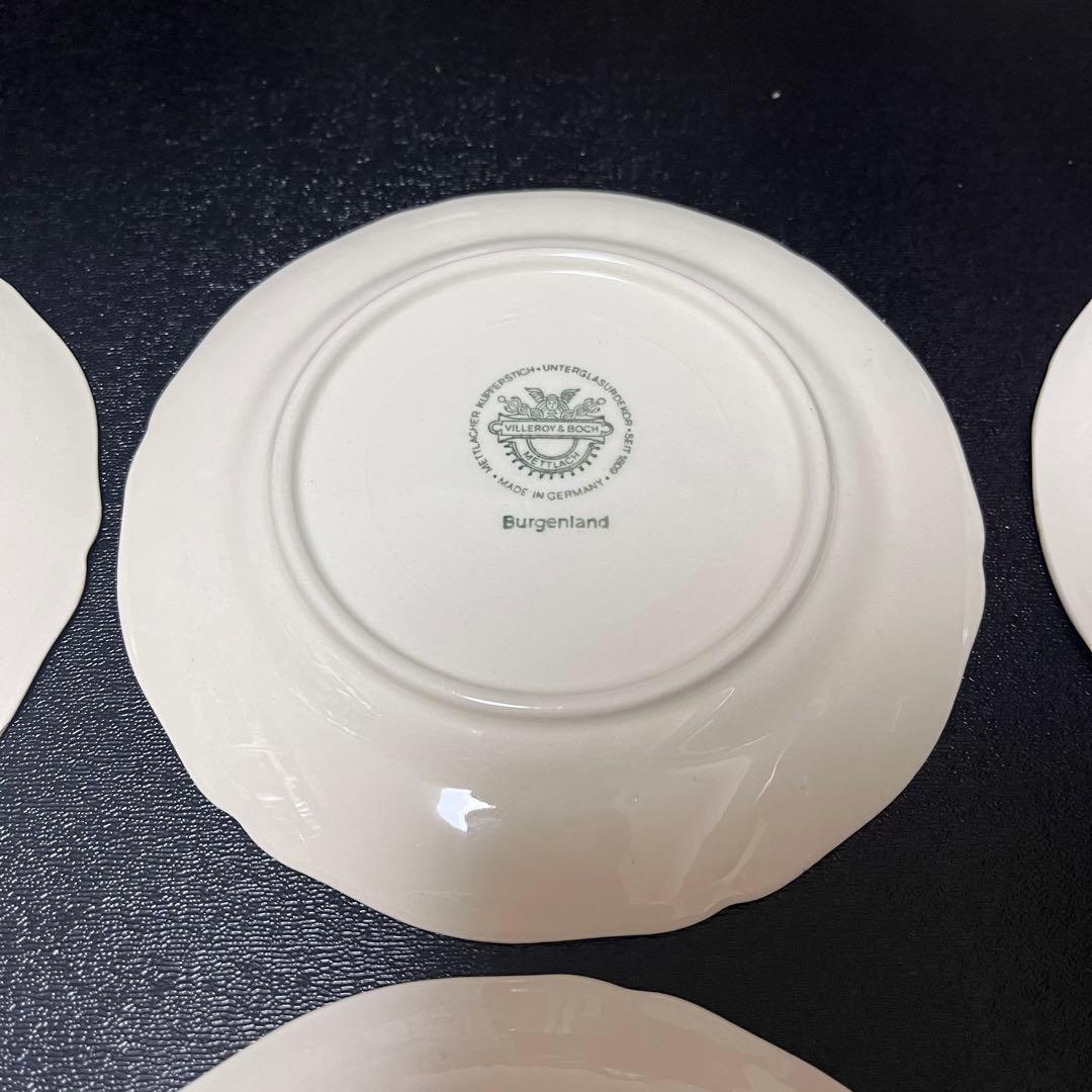 A ビレロイ＆ボッホ ブルゲンランド ブレッドプレート6枚 16cm