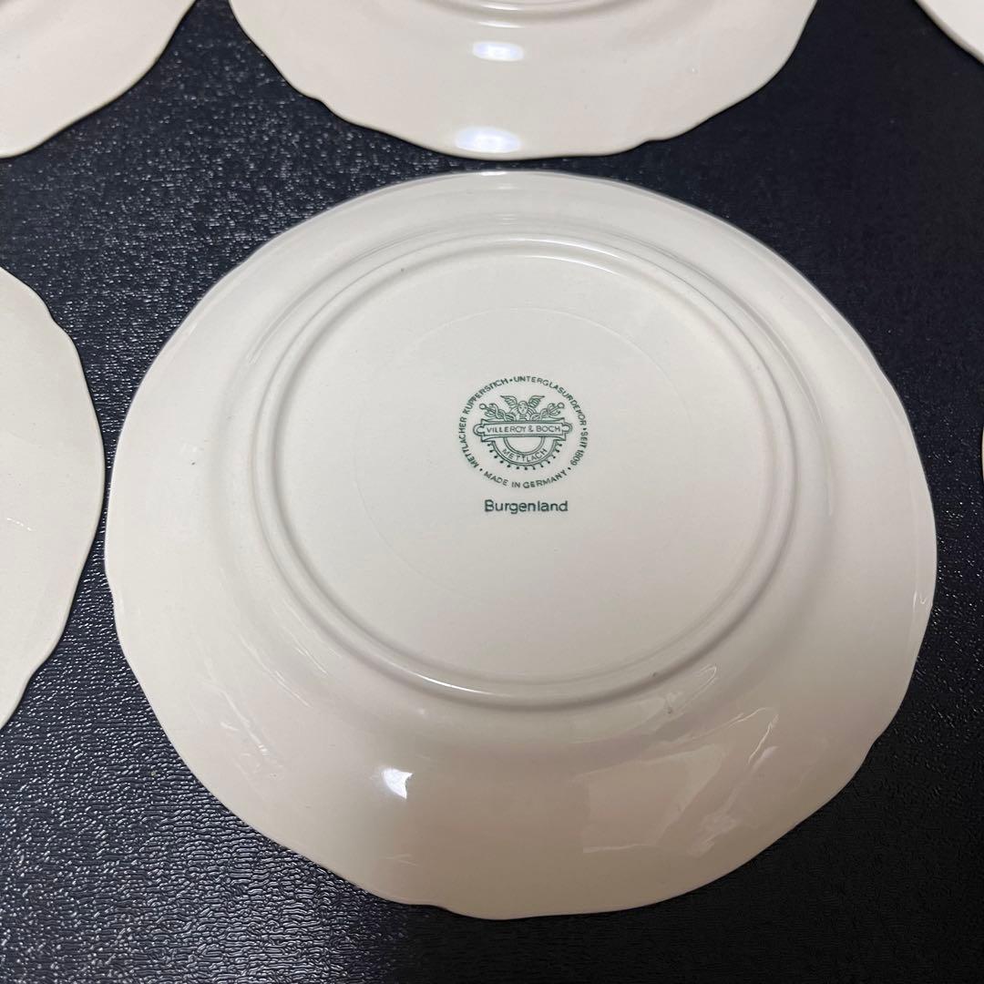A ビレロイ＆ボッホ ブルゲンランド ブレッドプレート6枚 16cm