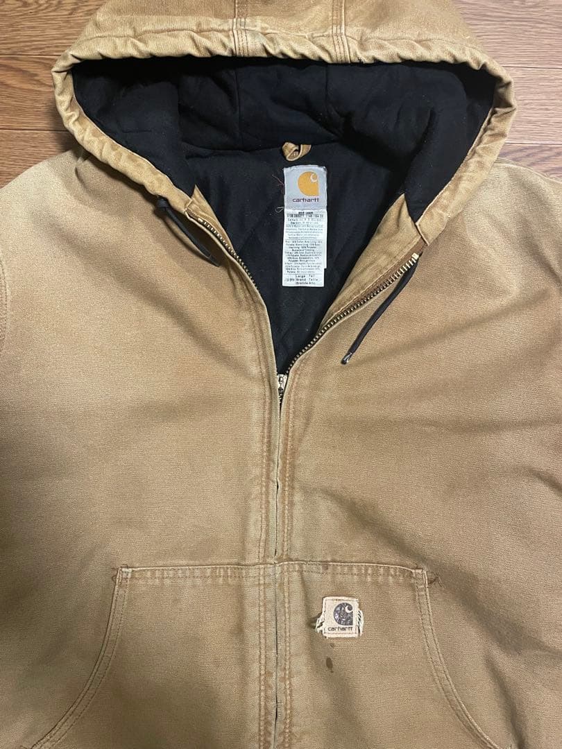 に*し様 00s Carhartt アクティブジャケット J130 BRN L