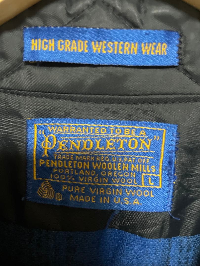 トップス PENDLETON WOOL WESTERN SHADOW SHIRT
