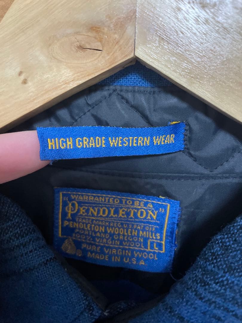 トップス PENDLETON WOOL WESTERN SHADOW SHIRT