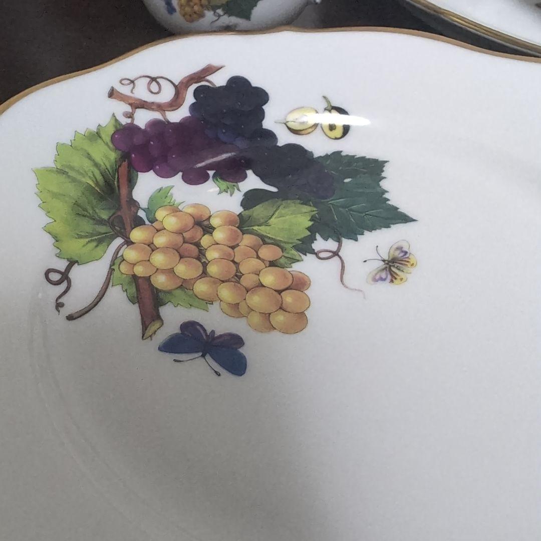 ドイツ　リンドナー　ティーセット　フルーツ　トリオ　ポット　クリーマー　シュガー