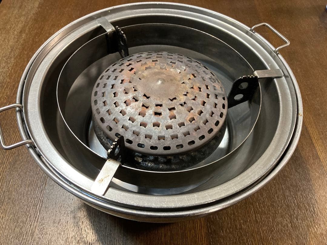 サンタしちりんガスロースター　焼肉　プロパンガス用