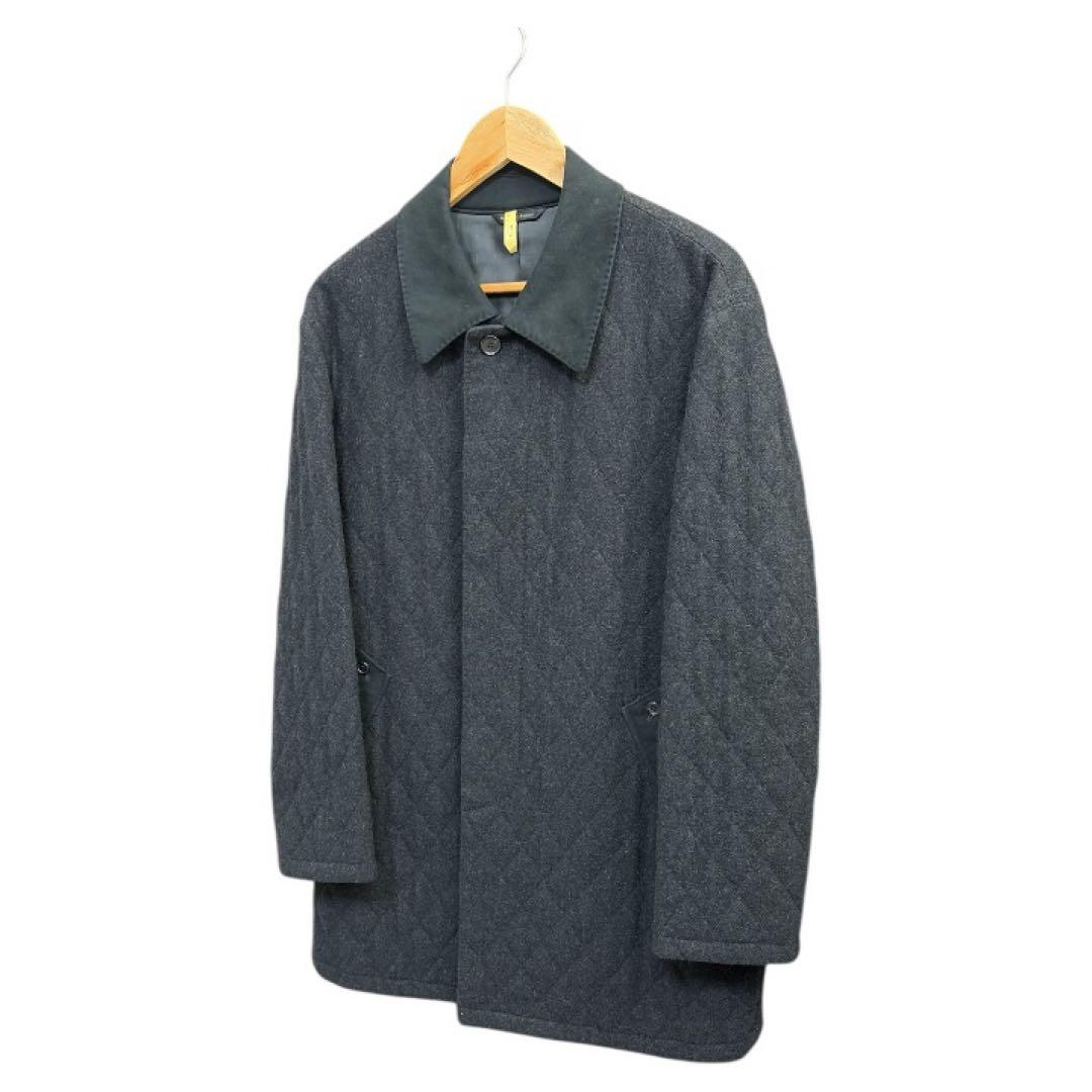 Kinloch Anderson ステンカラーコート カシミヤ100% ロイヤル