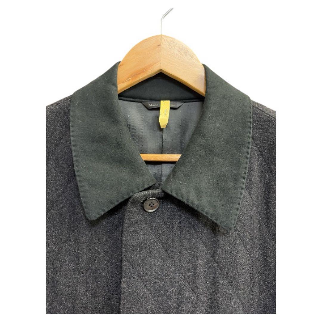 Kinloch Anderson ステンカラーコート カシミヤ100% ロイヤル