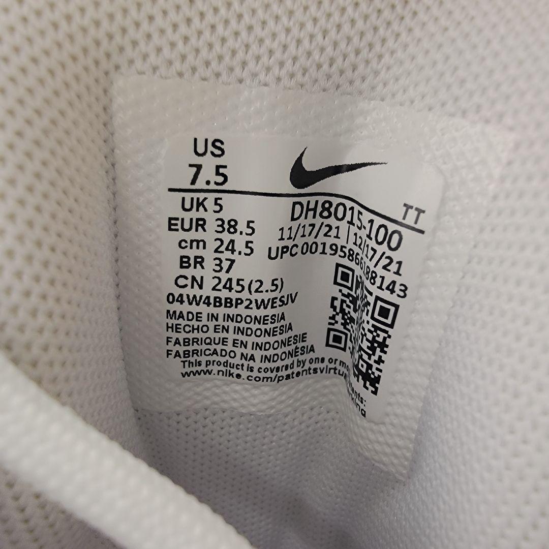 ナイキ WMNS エアマックス 95 ネクストネイチャー \"白\" 24.5㎝