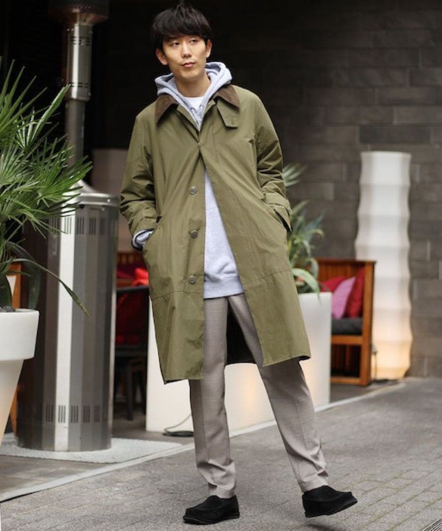 BARBOUR×relume / バルマカーンコート　ステンカラー