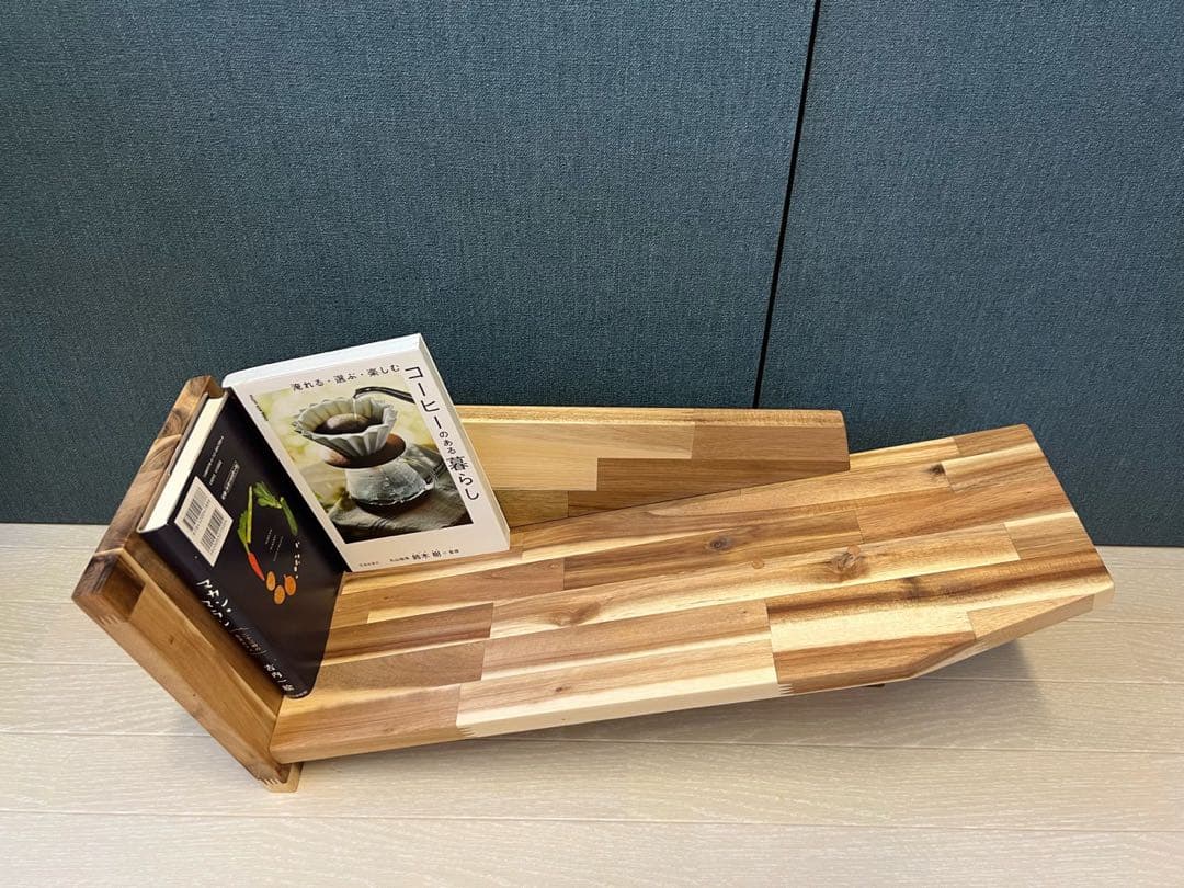 【送料無料】ブックシェルフ アングル形 アカシア 小物置き 234