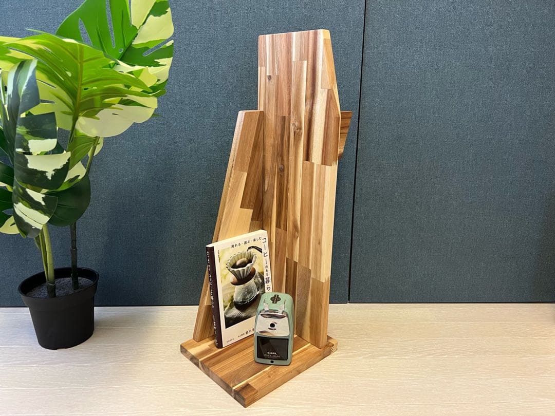 【送料無料】ブックシェルフ アングル形 アカシア 小物置き 234