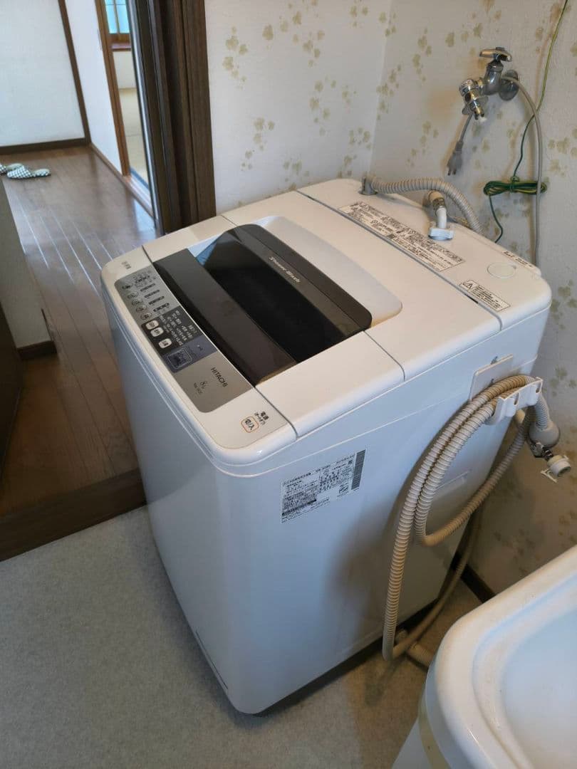 HITACHI　日立　白い約束　8kg　洗濯機　2018年製　送料込