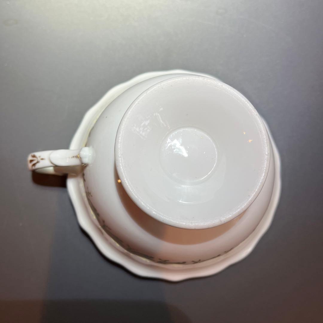 コールポート　アデレードシェイプ風景画　カップ＆ソーサー