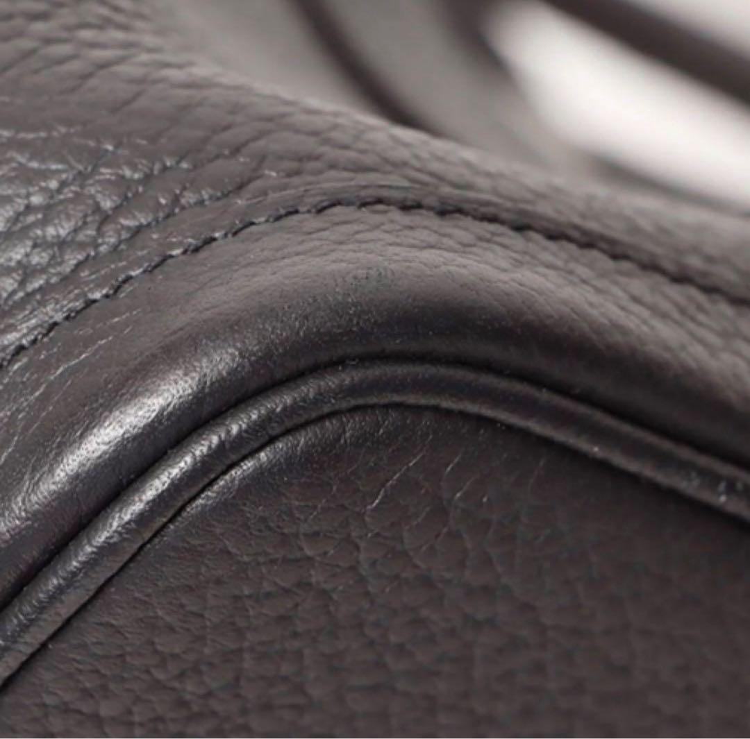 ★美品★★エルメスガーデンパーティPM ネゴンダ ブラック A4収納