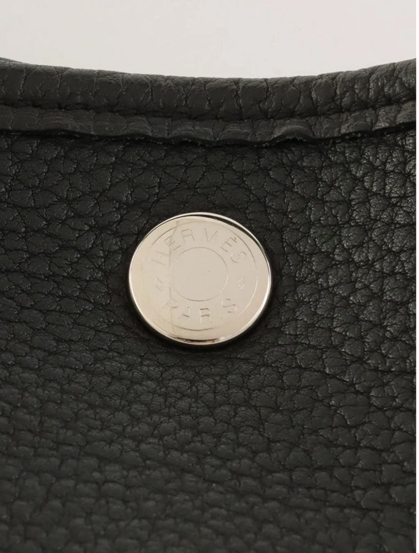 ★美品★★エルメスガーデンパーティPM ネゴンダ ブラック A4収納