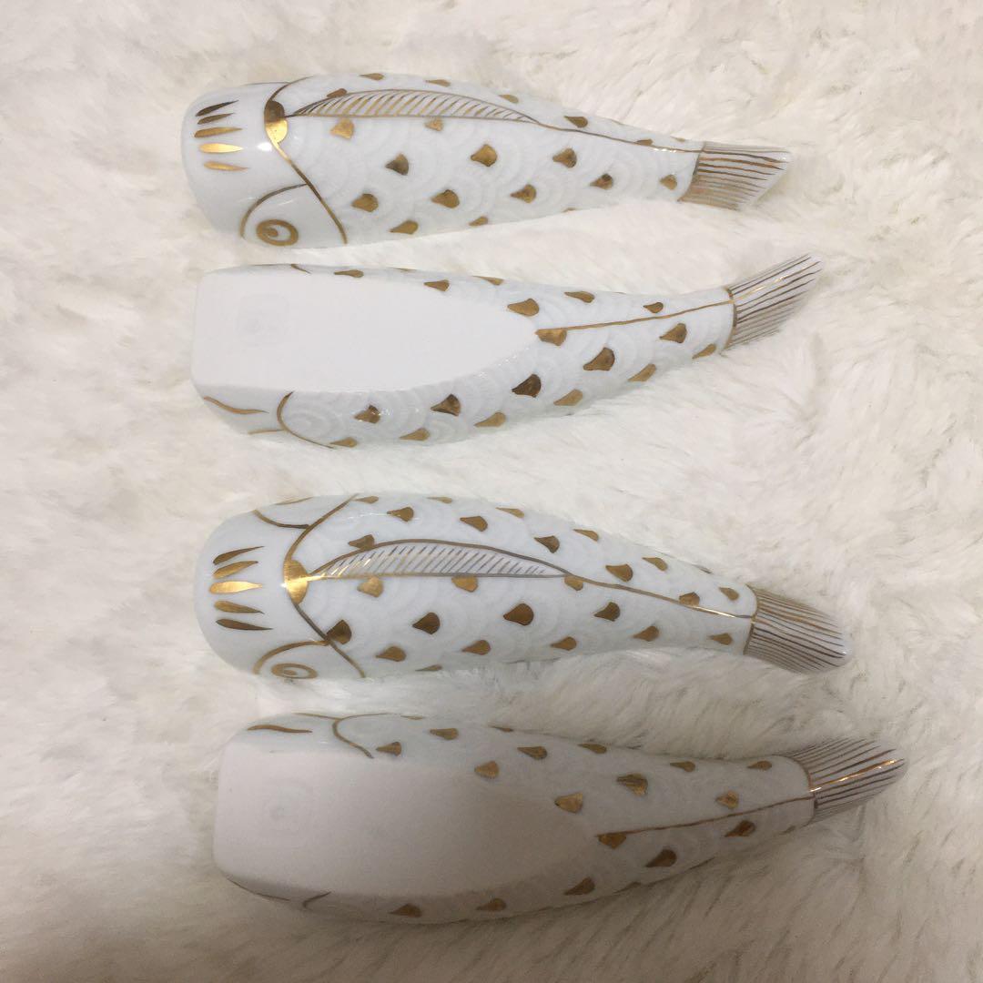 畑鰻陶炎　鯉のぼり　置物2セット