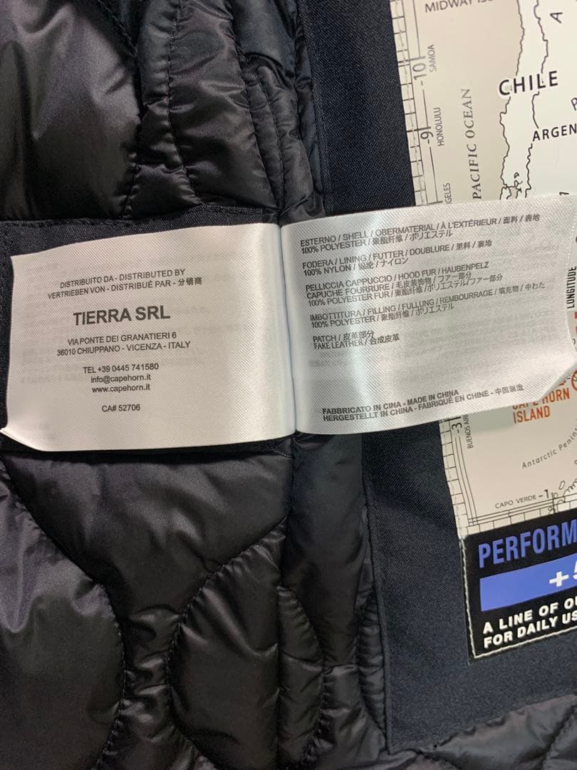 CAPE HORN ケープホーン　コート　中綿　ジャケット